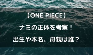 ワンピースのナミの正体正体は？